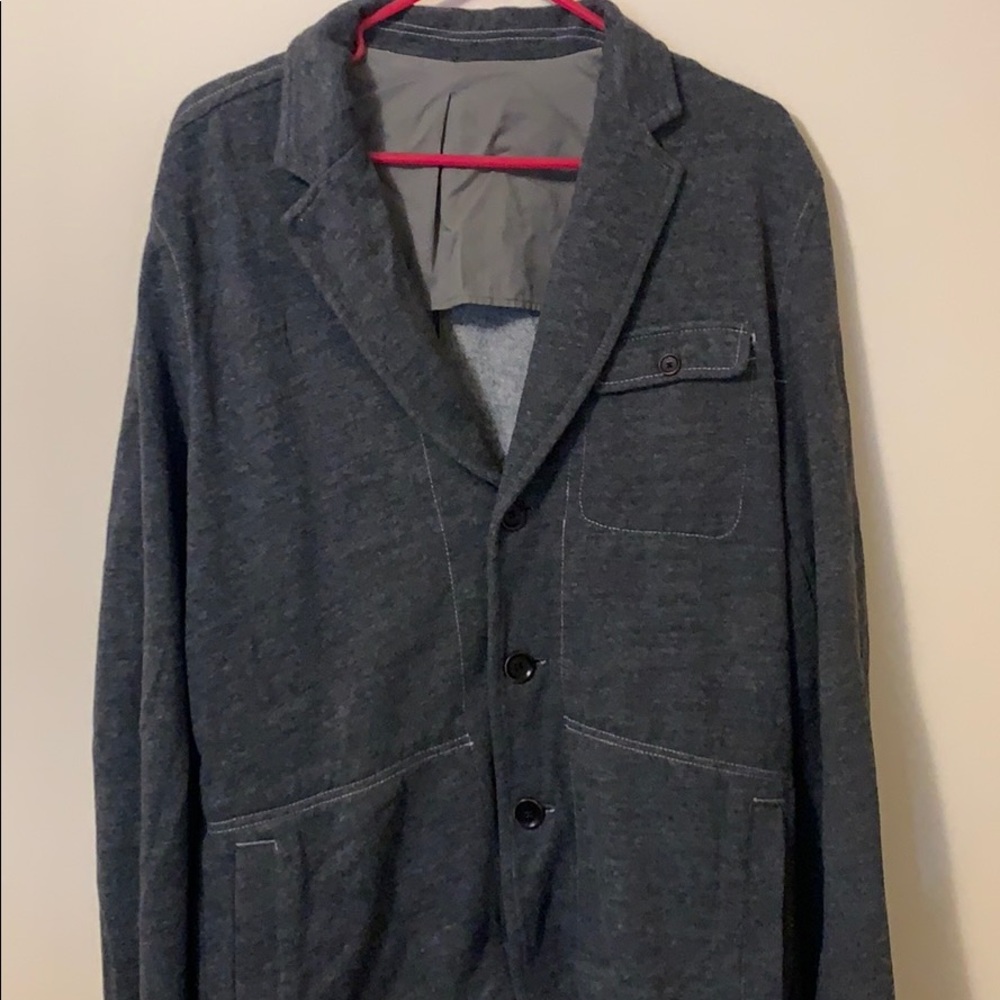 Banana Republic fleece blazer L
